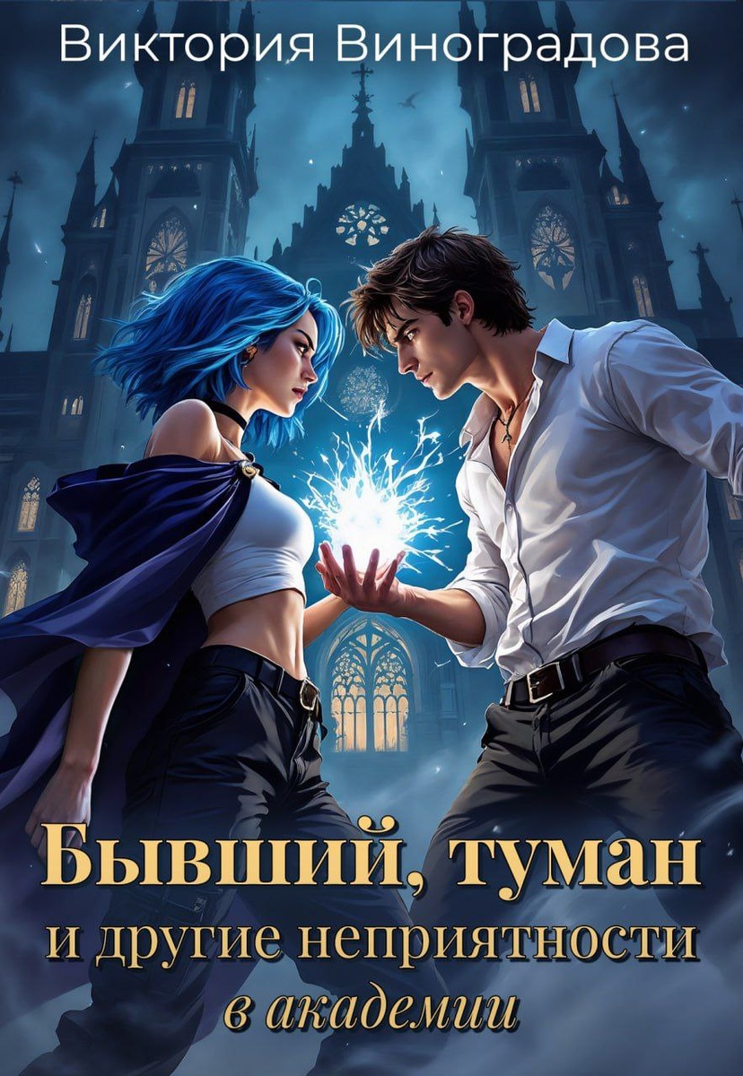 Обложка романа из тгк Виктория Виноградова