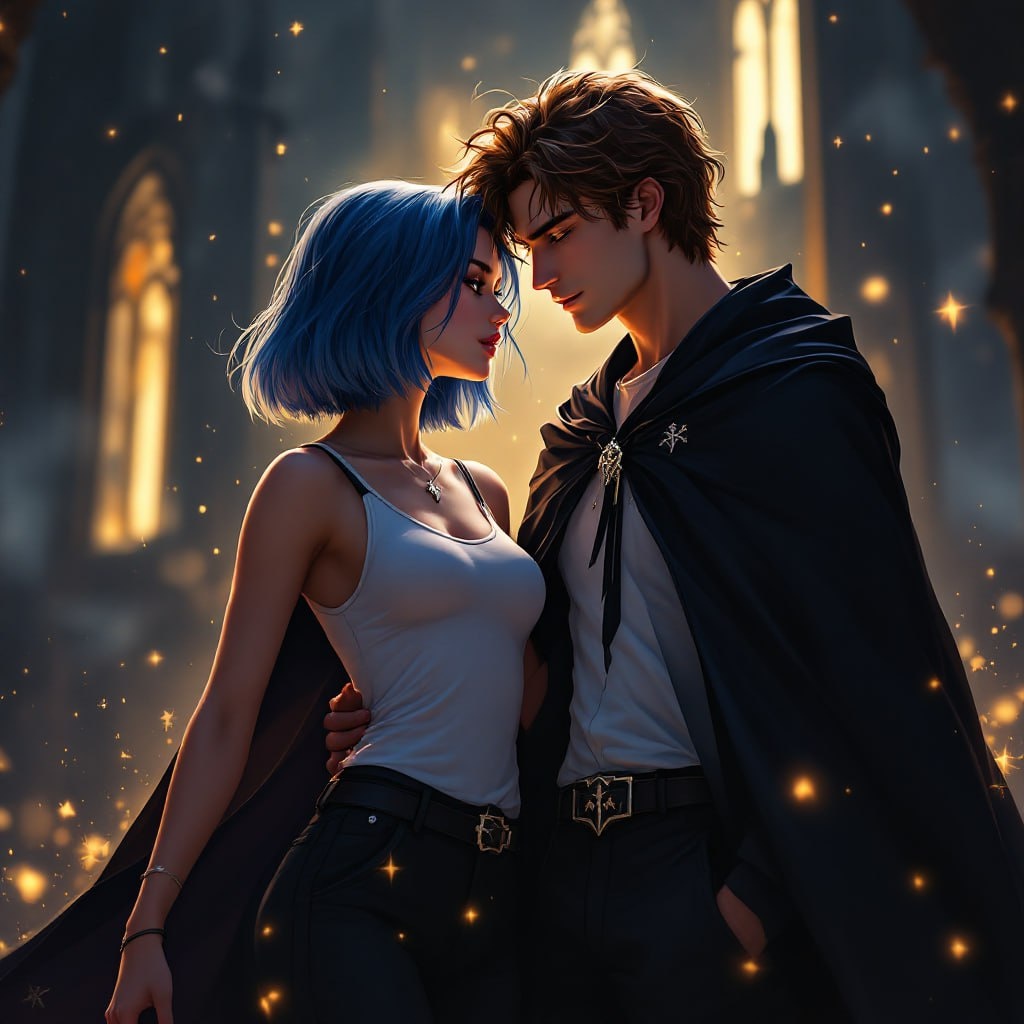 Кайра и Тобиас, арт из тгк Виктория Виноградова