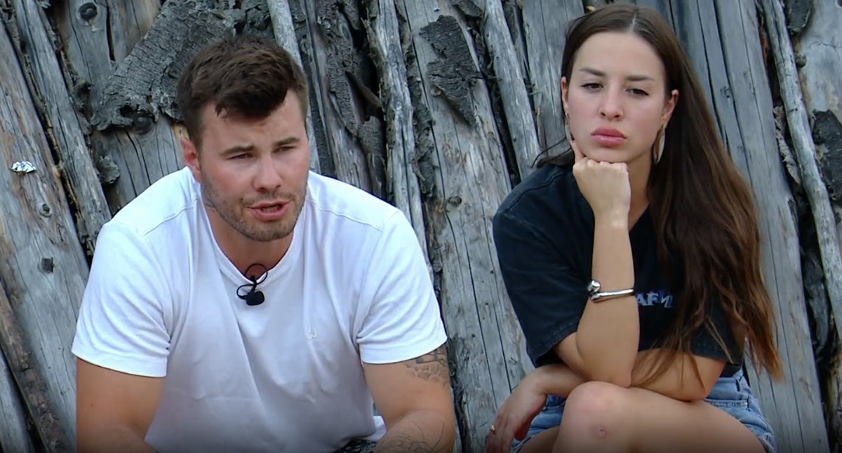 Сергей Хорошев и Женя Дорожкина (фото из эфира на «Okko»)