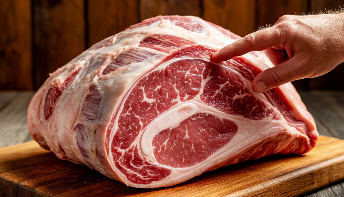 Секрет сочности: свиная шейка с прожилками