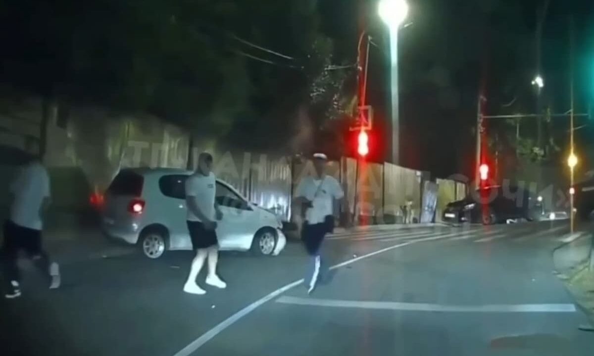    Скриншот видео t.me/police_sochi