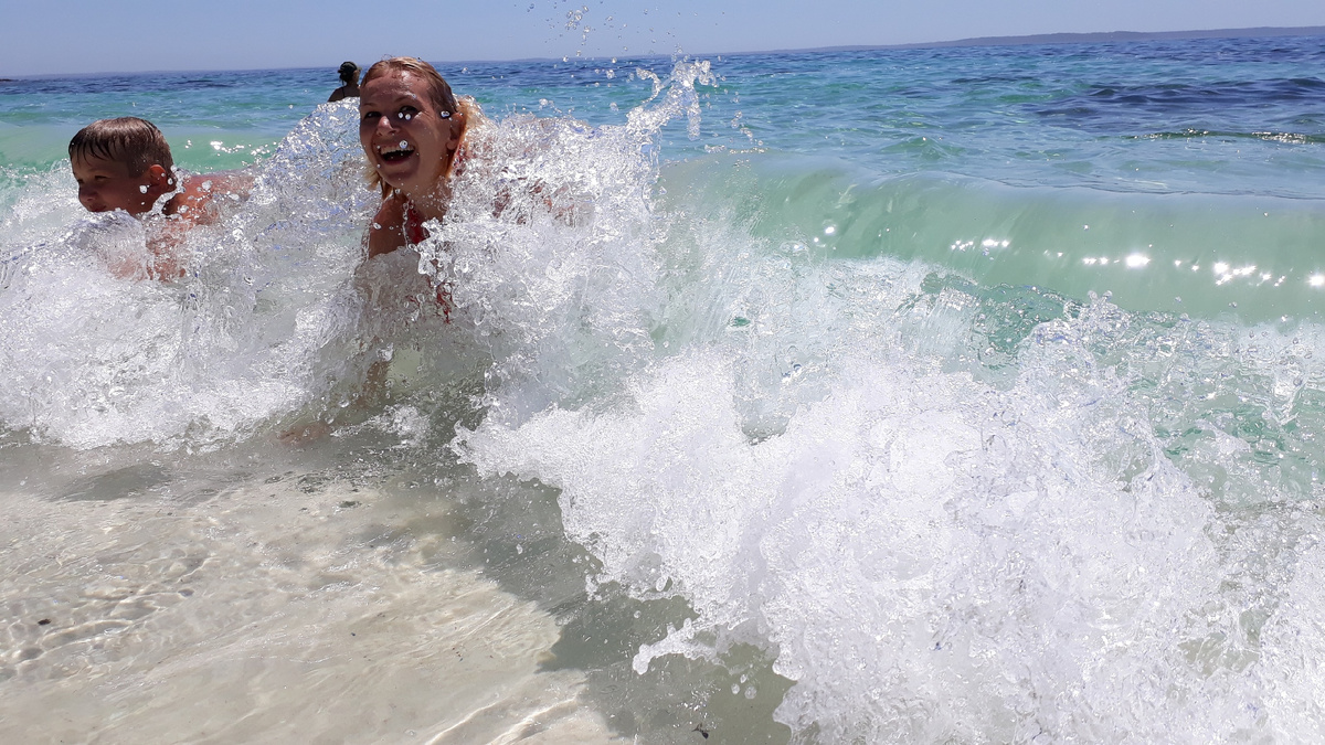 Волны классные!