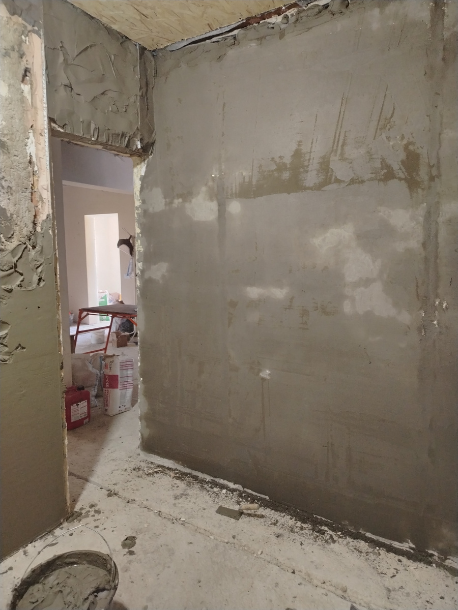 Выравниваем стены