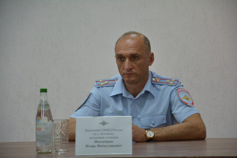 Нового руководителя представили личному составу