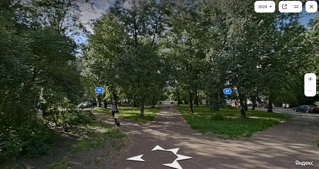    Новосибирский парк. Фото: скриншот с сервиса «Яндекс.Карты»