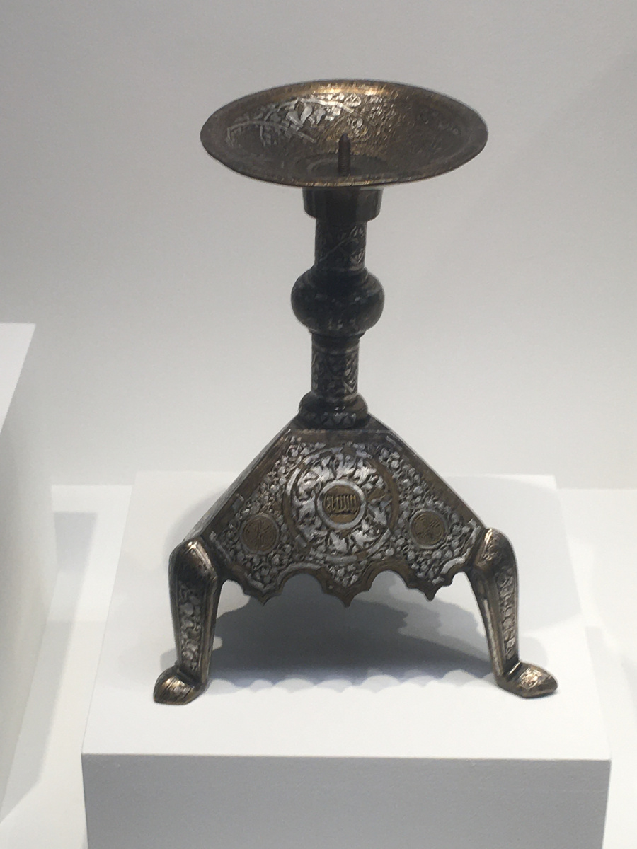 Подсвечник 14 век Сирия или Египет