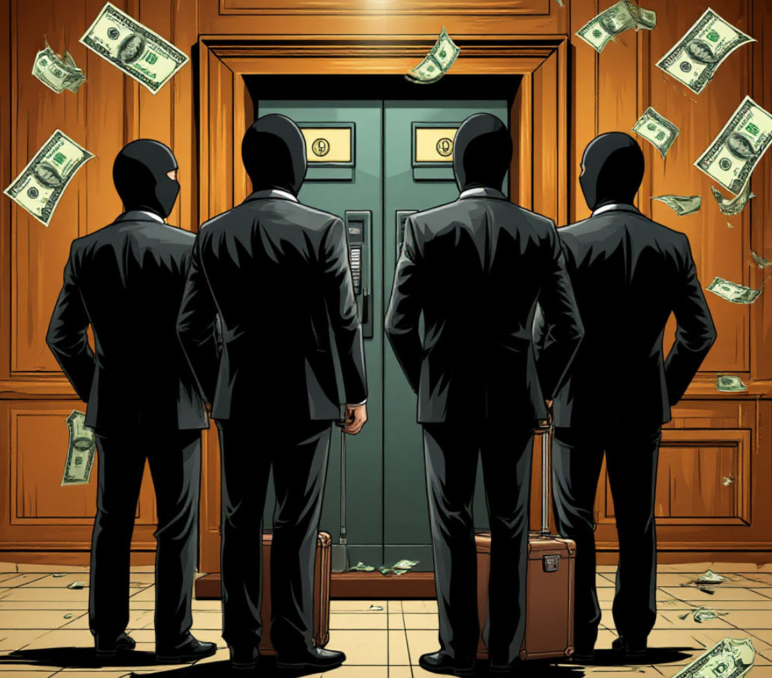 Настольный развлекательный квест для взрослых «Грабители банка» - Zavodila-kvest