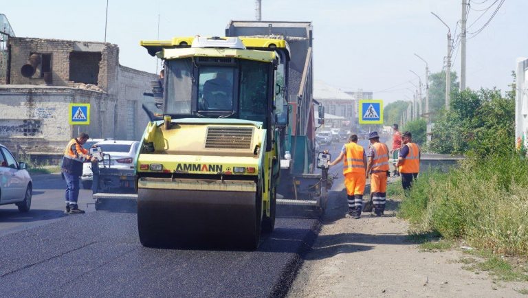    В Оренбурге продолжается ремонт улицы Шоссейной Оренбуржье