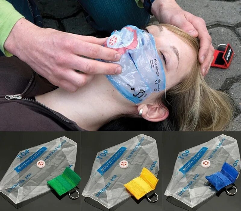 Одноразовый эран для СЛР с односторонним клапаном