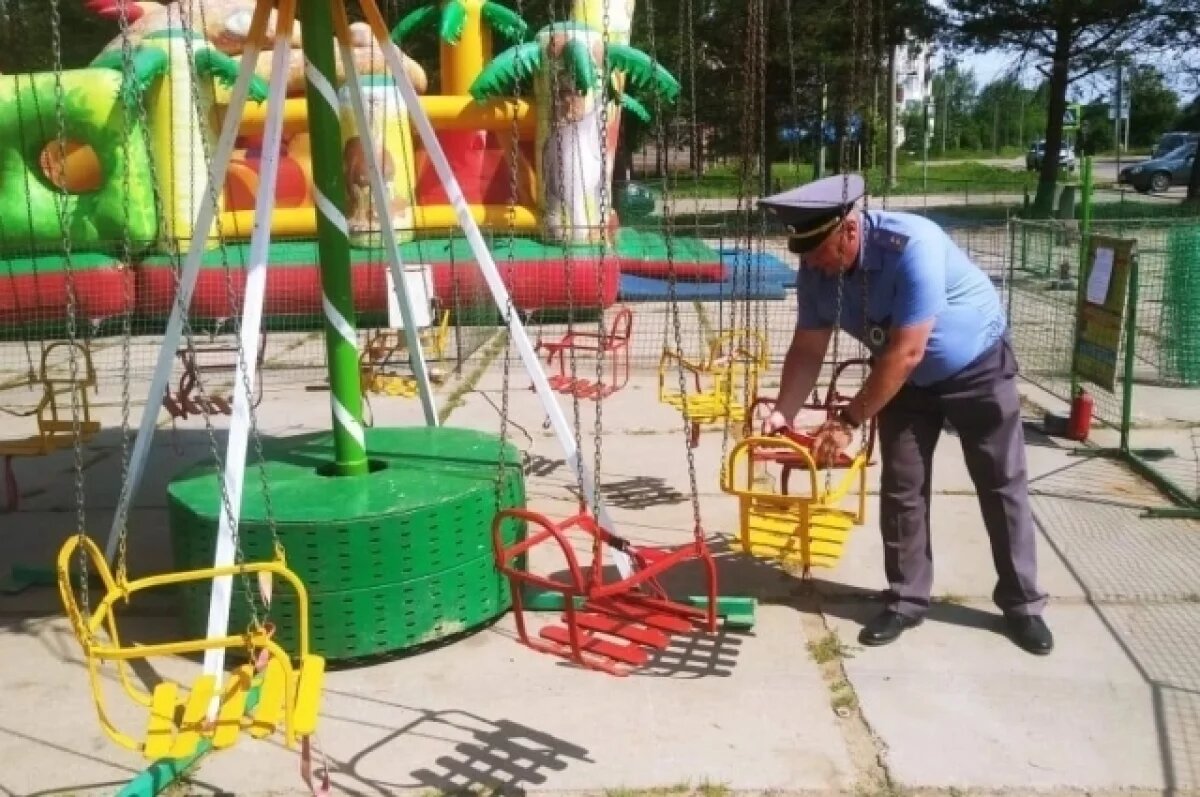    В Тверской области проверили аттракционы на пригодность
