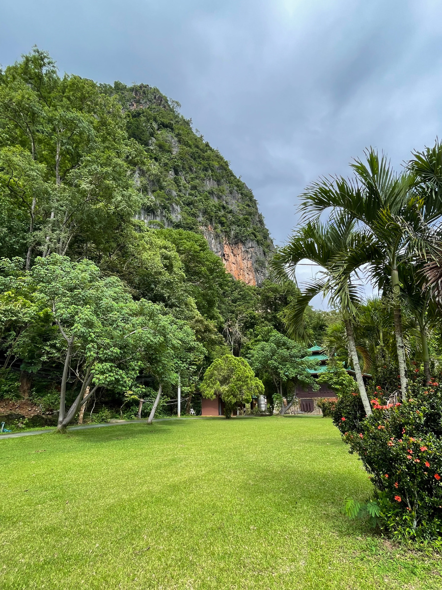 Территория очень красивая 