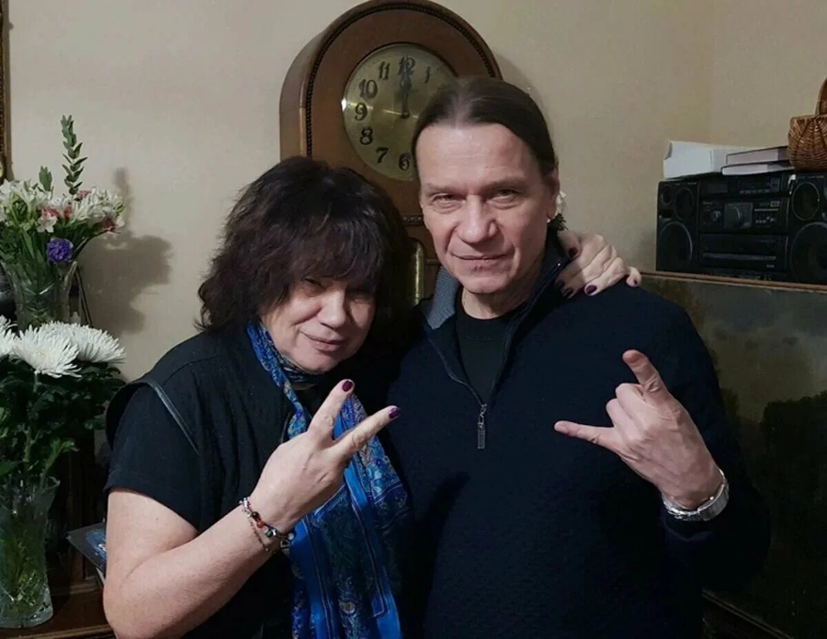 Маргарита Пушкина и Валерий Кипелов. Фото: Яндеkс-kартинkи