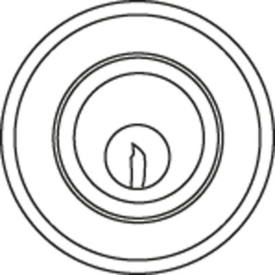 Замок Diplomat SK – Single Key lock (одноключевой)