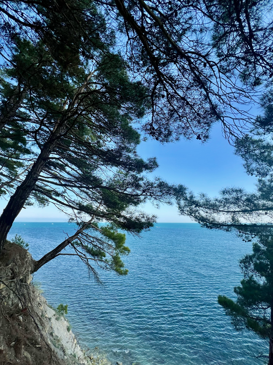 Вид на пляж 