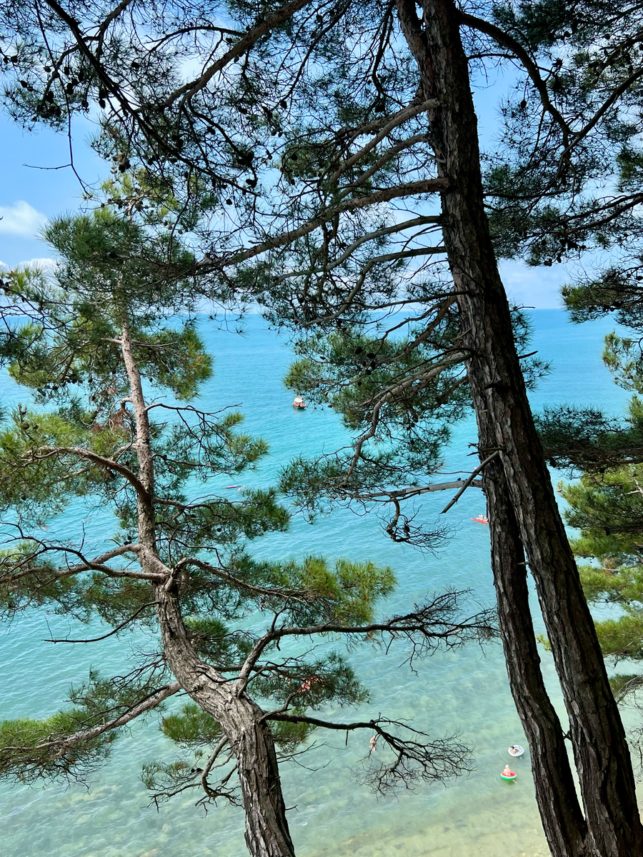 Бирюза морской воды