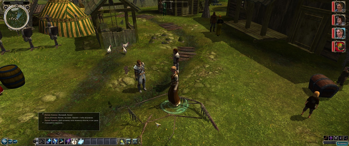 Во второй части Neverwinter Nights можете полноценно управлять каждым членом отряда, хотя это и не обязательно