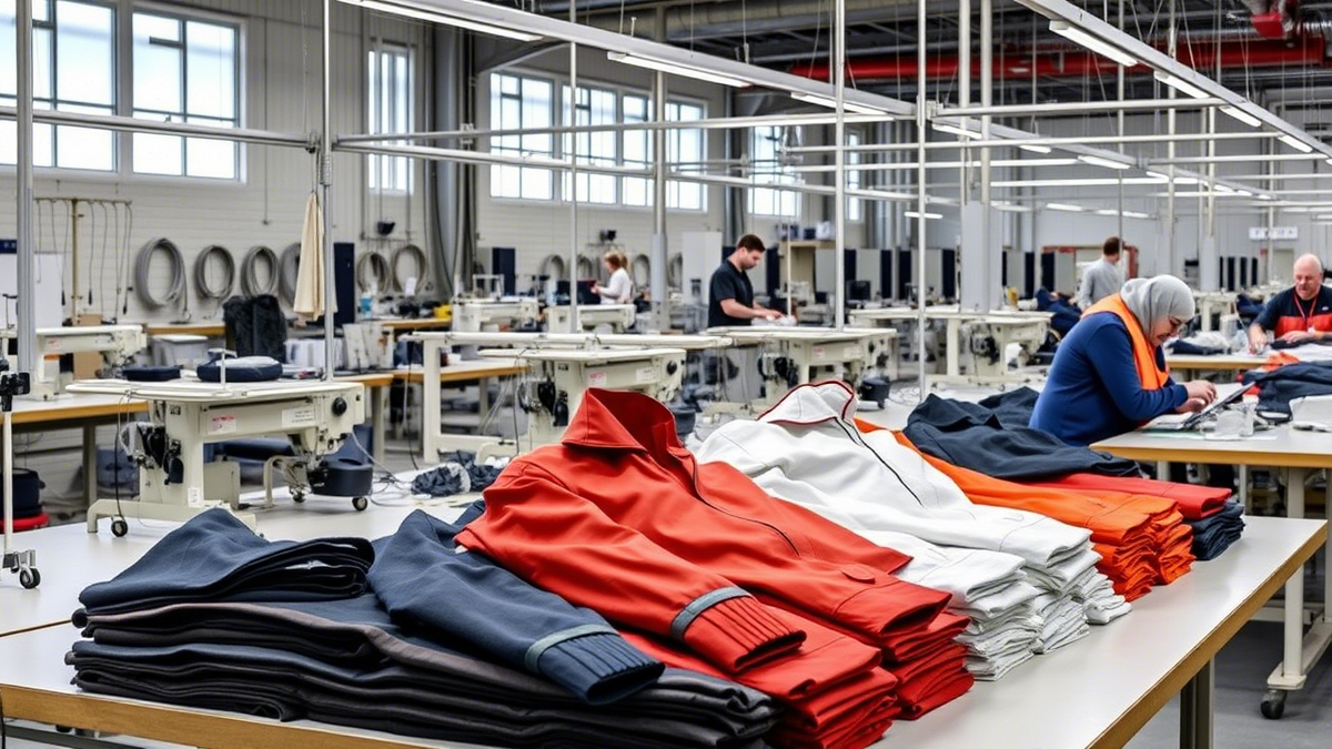 Швейный цех по пошиву спецодежды