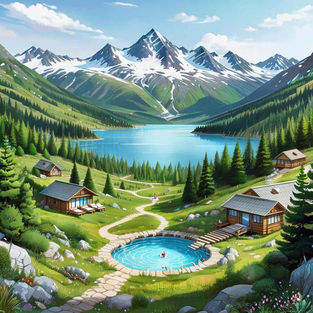 Соленые озера Хакасии