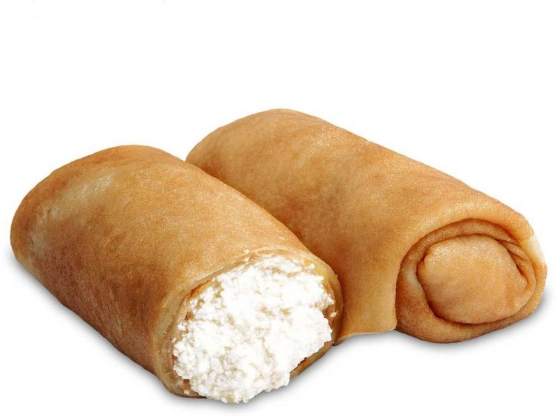 Блинчики с творогом