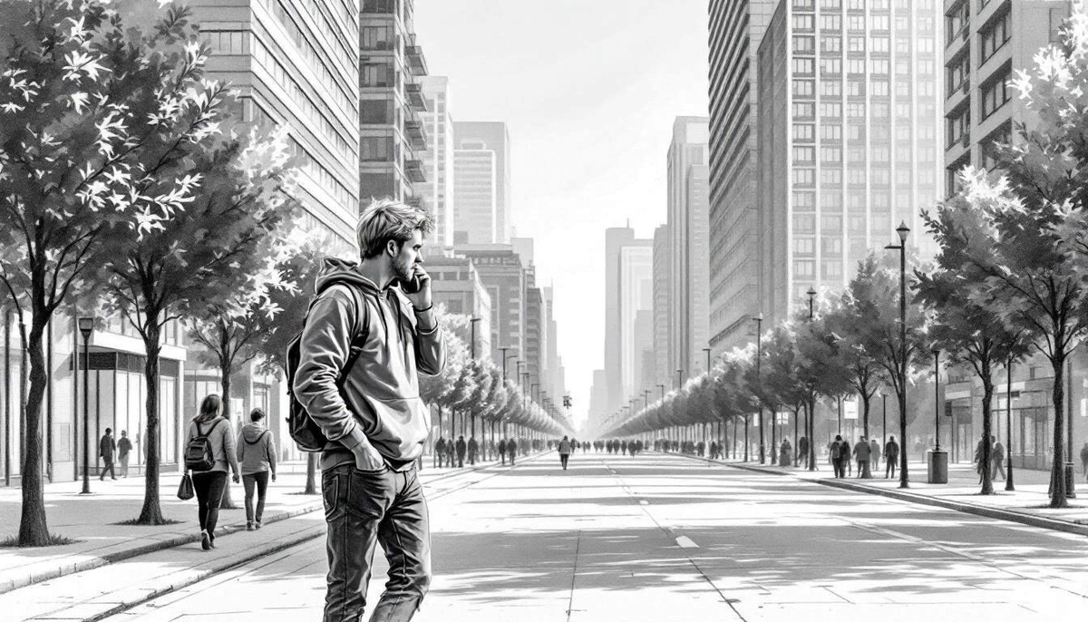 А Валерий, пока шёл к метро, позвонил маме ©Михаил Лекс