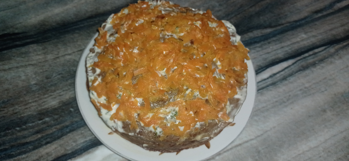 Печёночный торгик почти готов