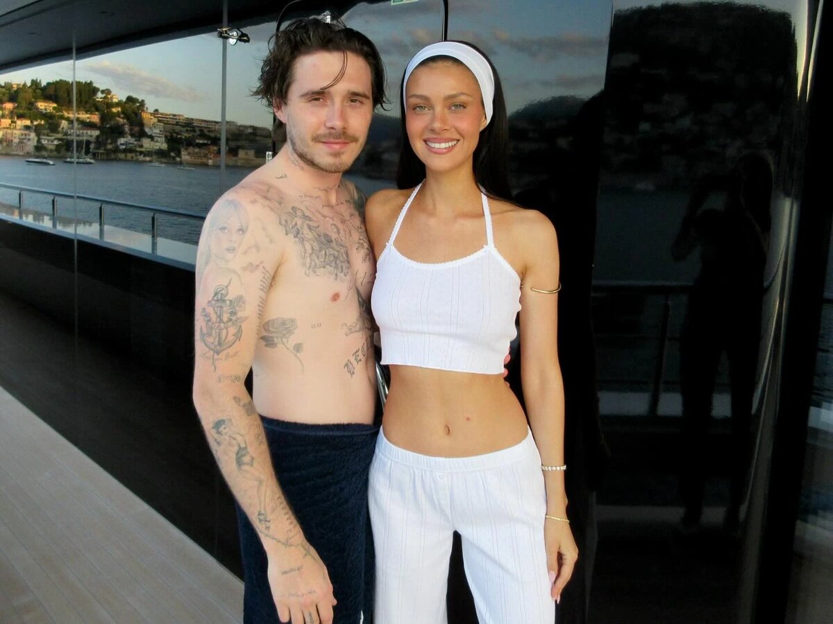 Бруклин Бекхэм и Никола Пельтц