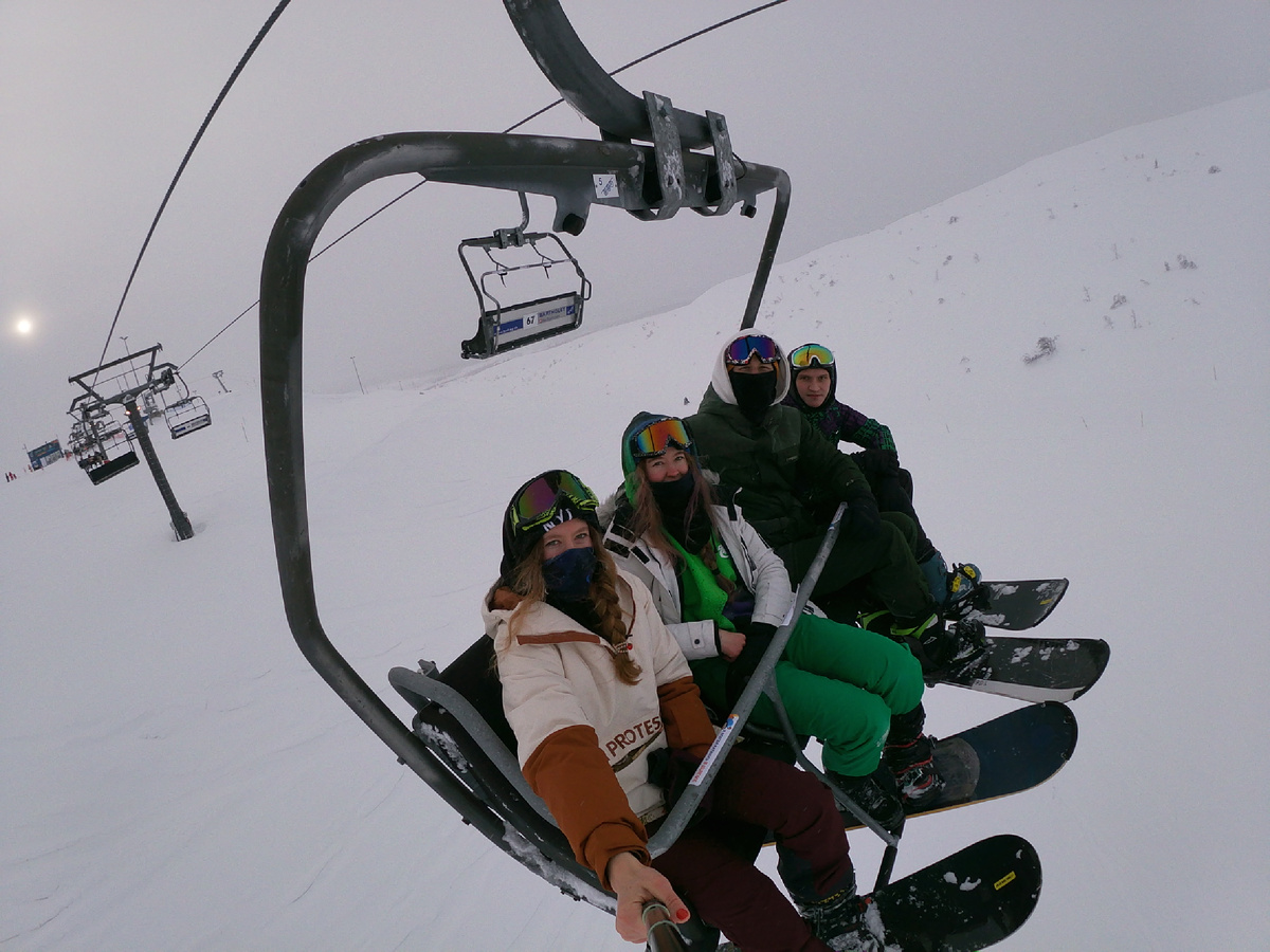 Мы часто путешествуем компанией 