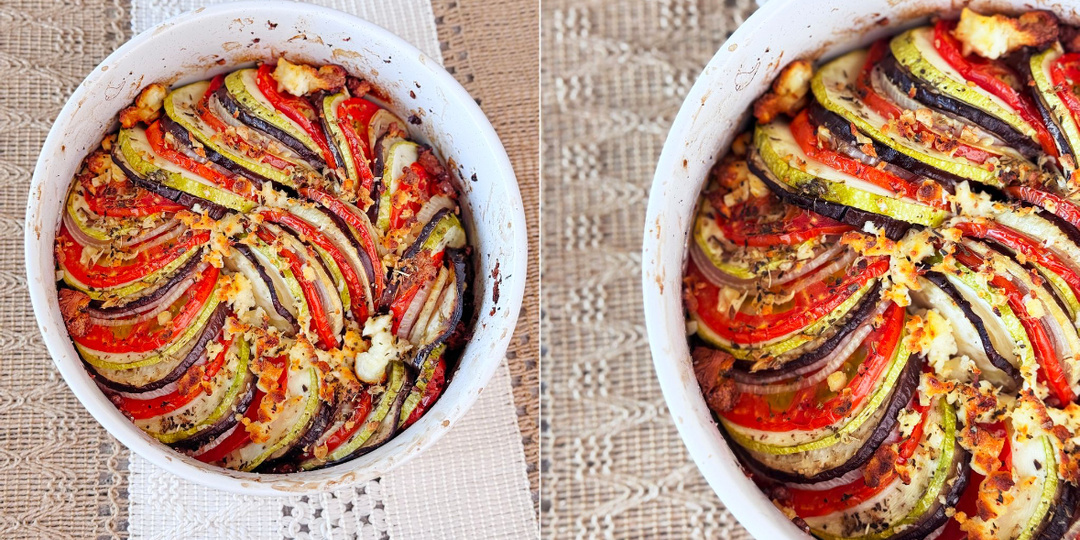 Тьян - летнее блюдо из овощей