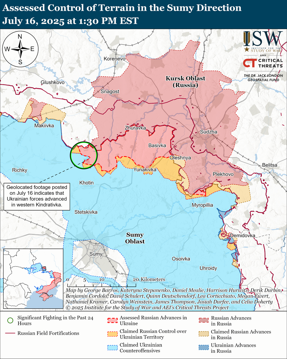 Источник: Американский Институт Изучения Войны. 