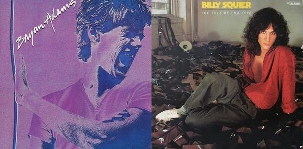 Первые альбомы Брайана Адамса и Билли Сквайра, оба - 1980 г.