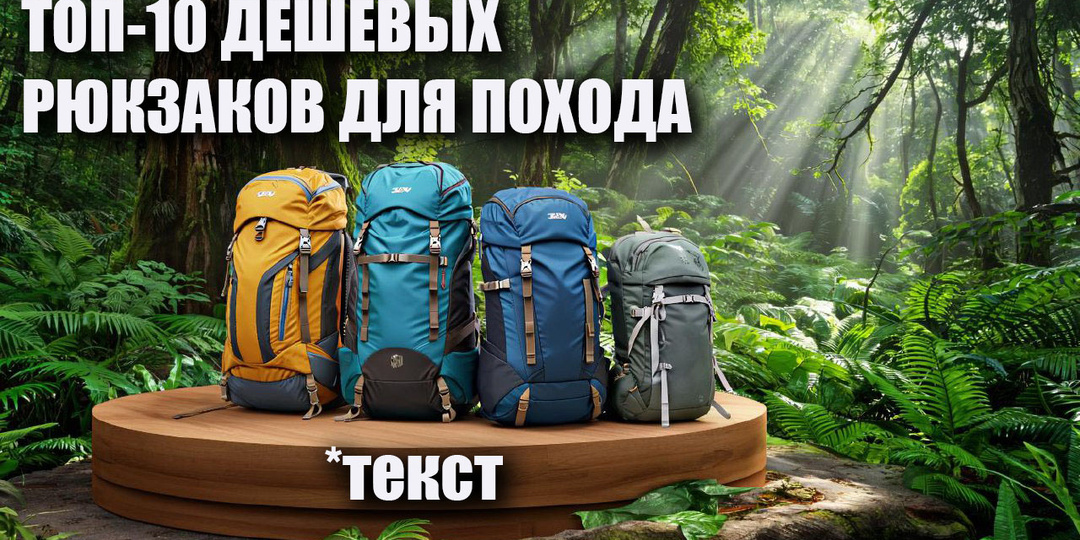 Мой топ-10 недорогих рюкзаков для похода