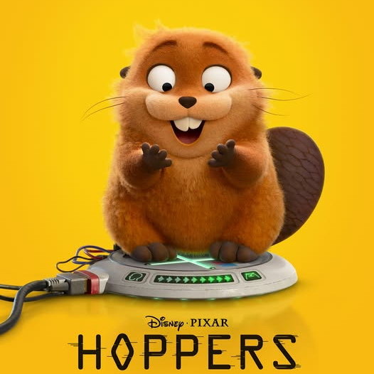     Девочка превращается в бобра в трейлере мультфильма «Прыгуны»