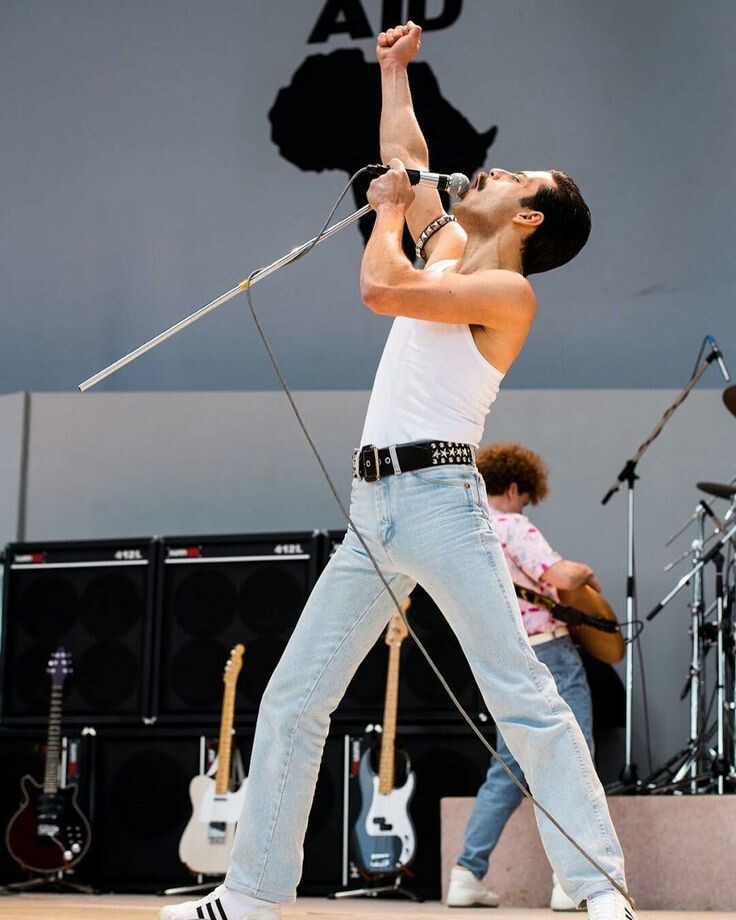 Фото с фестиваля Live Aid 