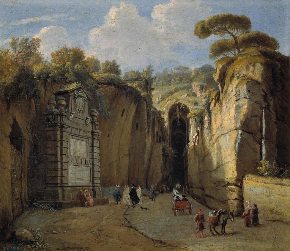 Гаспар Ван Виттель, Грот в Неаполе