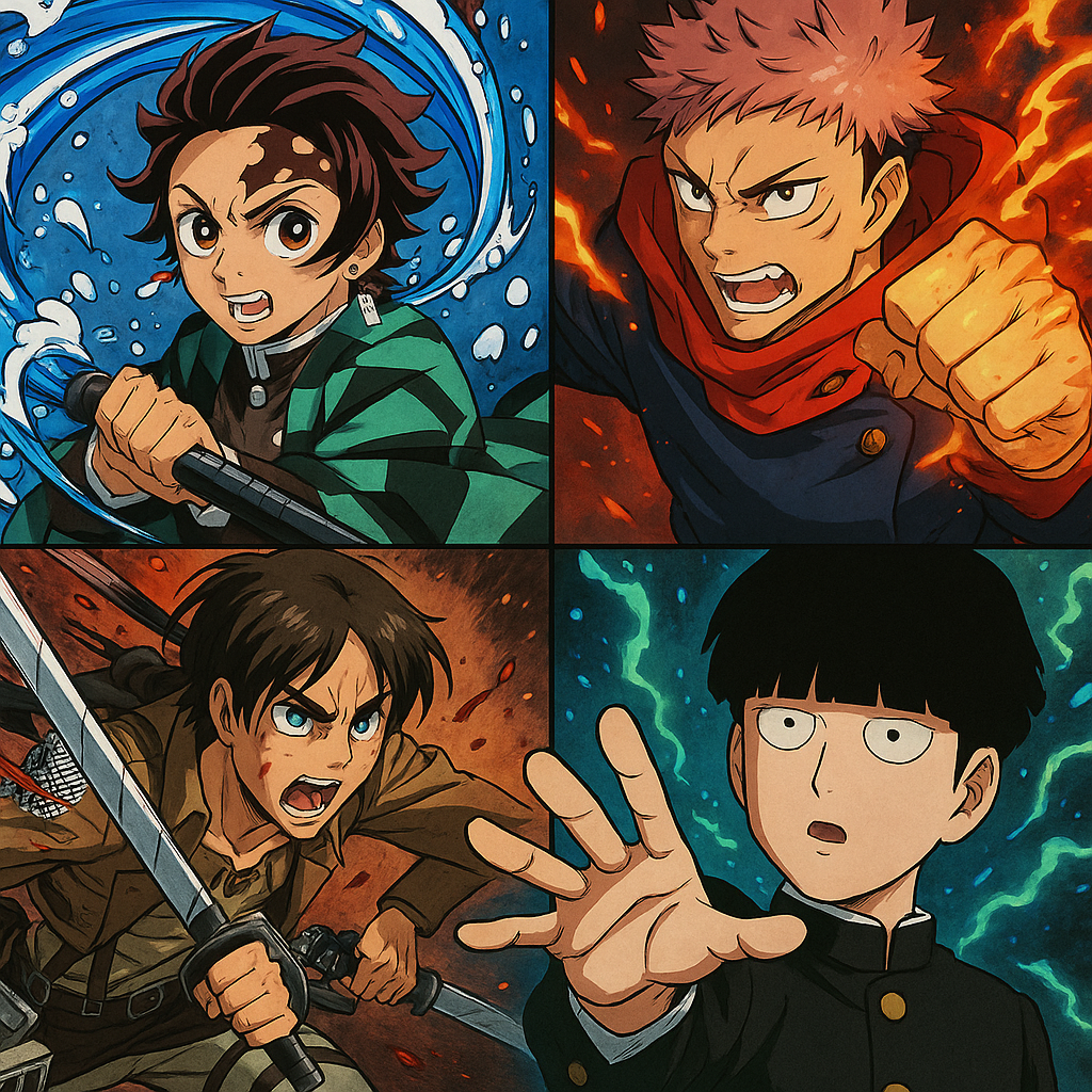 Аниме — это не только драма и философия. Иногда оно просто врывается в твой мозг экшеном, от которого невозможно оторваться. В этой подборке — аниме, где каждый бой поставлен с таким драйвом и вниманием к деталям, что сердце начинает стучать быстрее. Это не просто драки — это искусство, доведённое до совершенства.