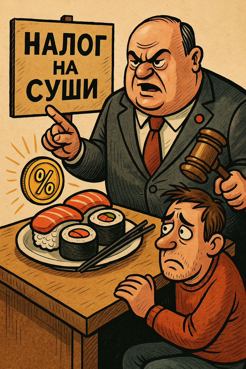 «Санкционный ролл»: как чиновники придумали новый способ заработать на покупателях

