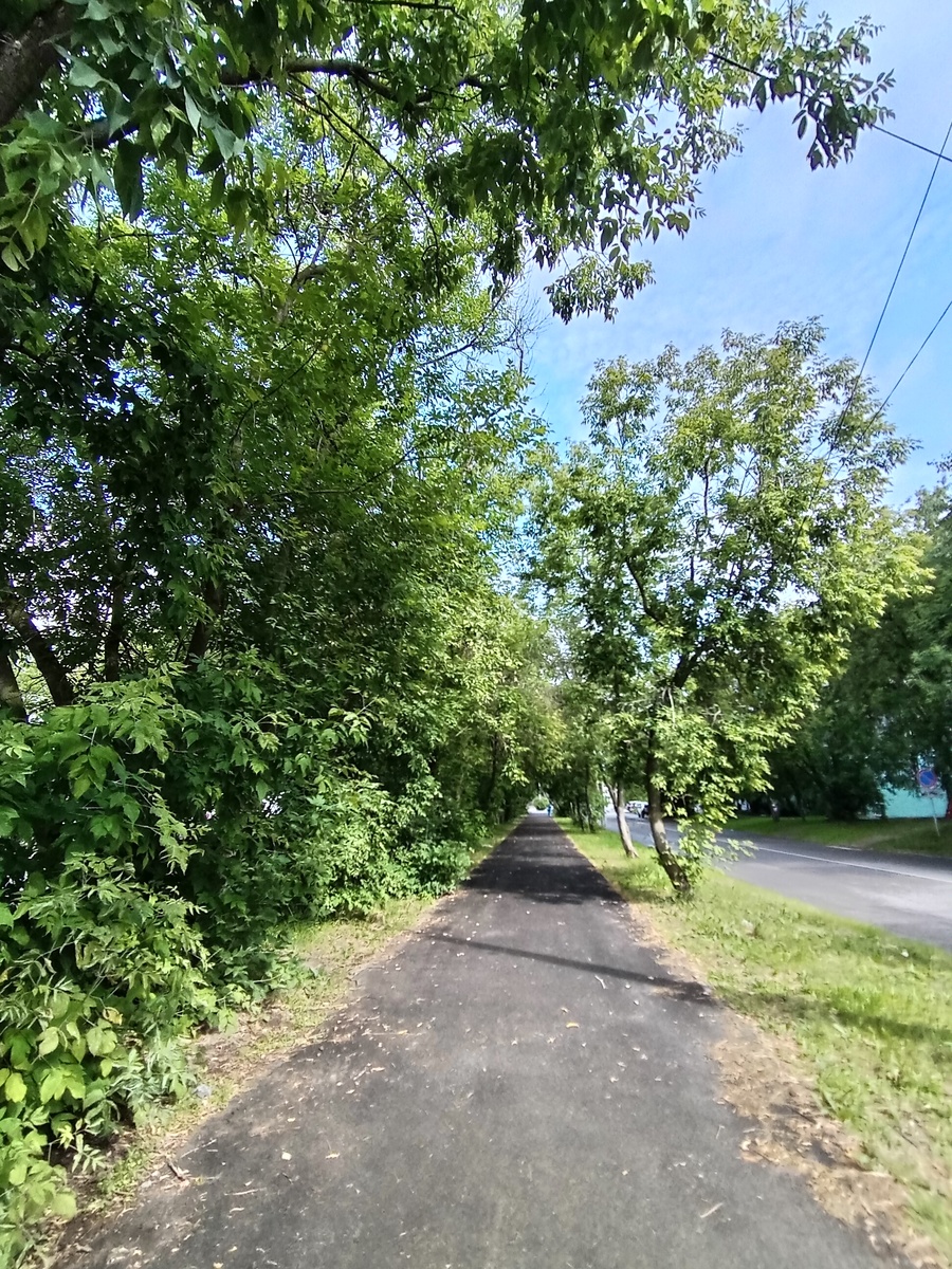 По дороге с облаками...