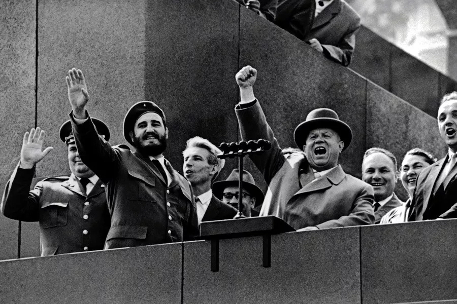 Фото Фиделя Кастро в СССР
