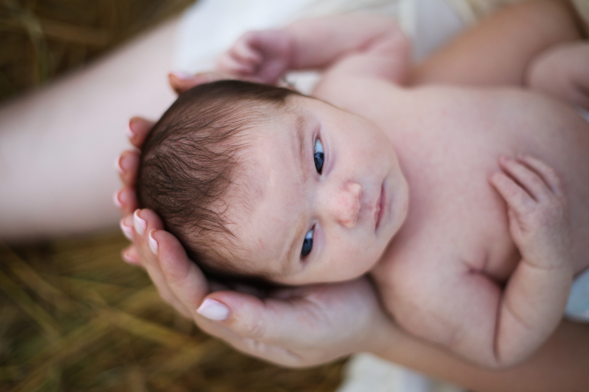 Варя, неделя от роду.