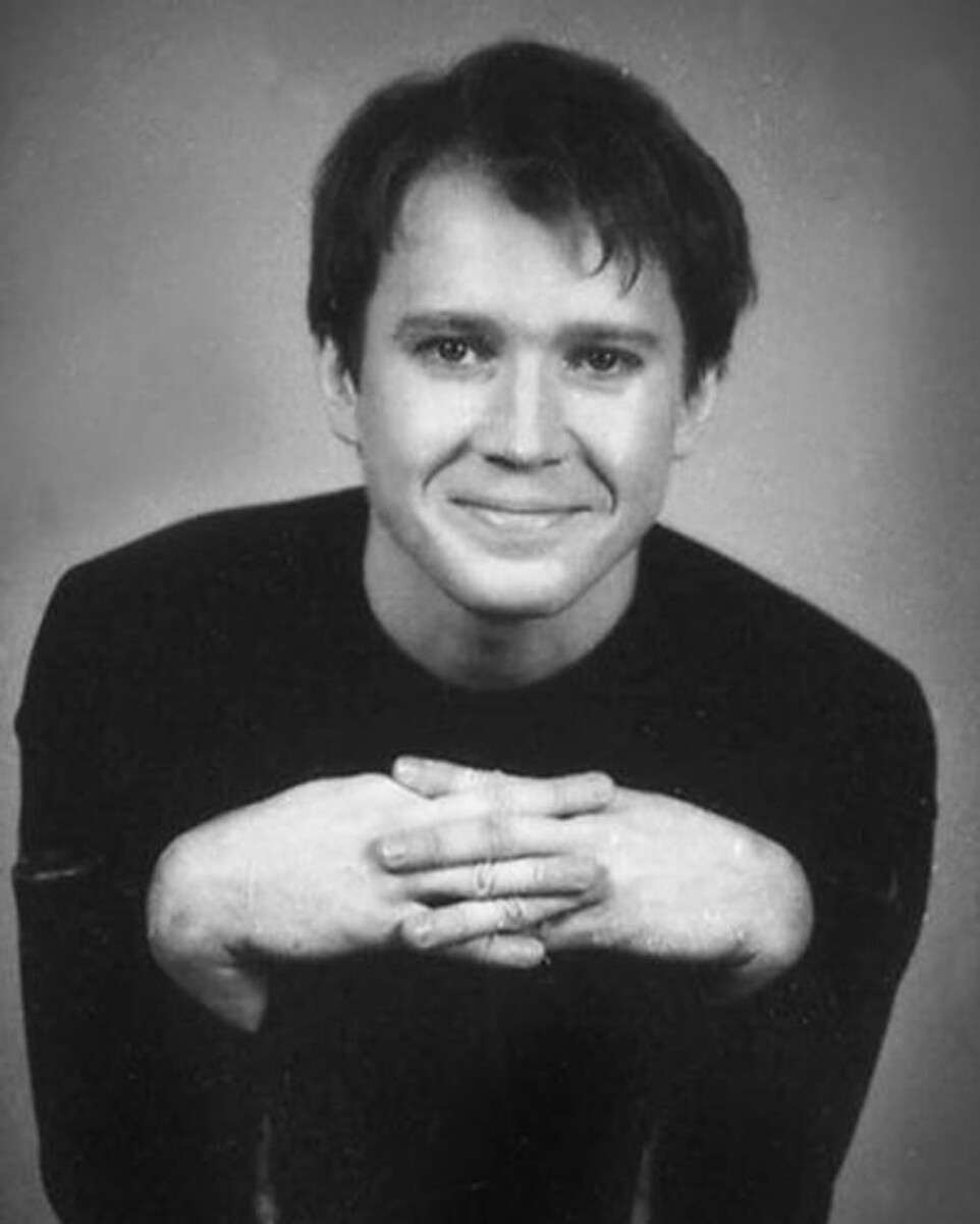 Евгений Миронов в юности