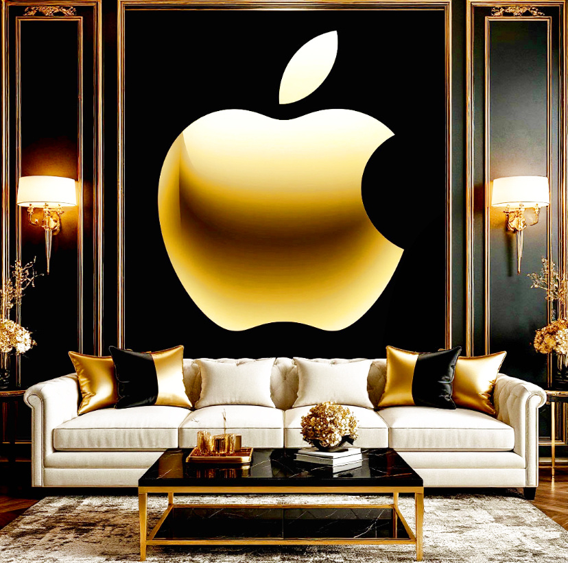 Роскошный постер в стиле «Apple»