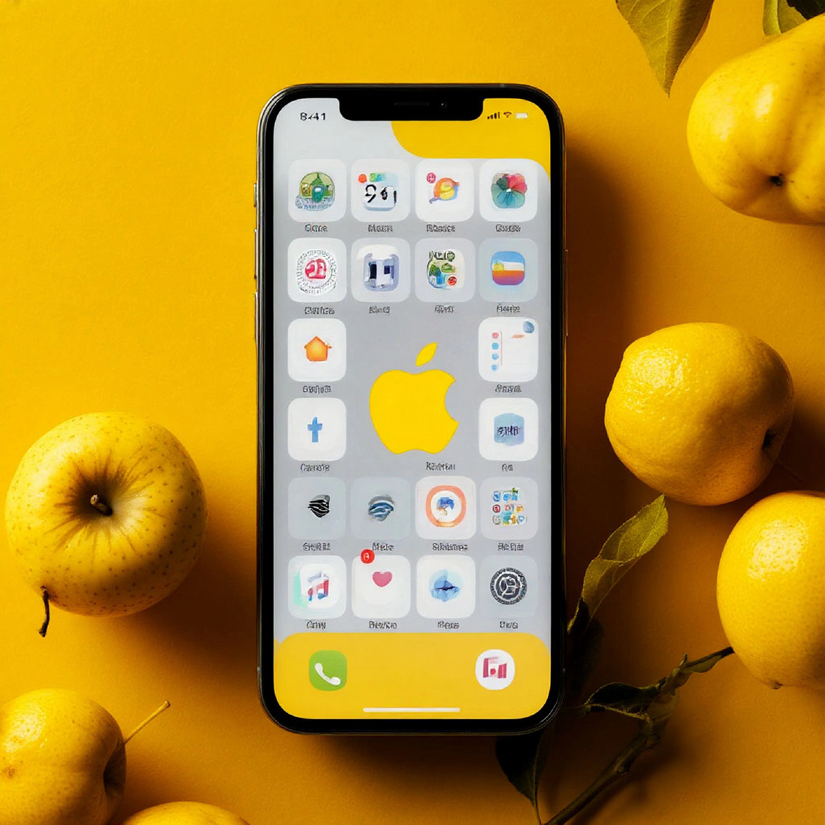 Коллаж с «Apple»