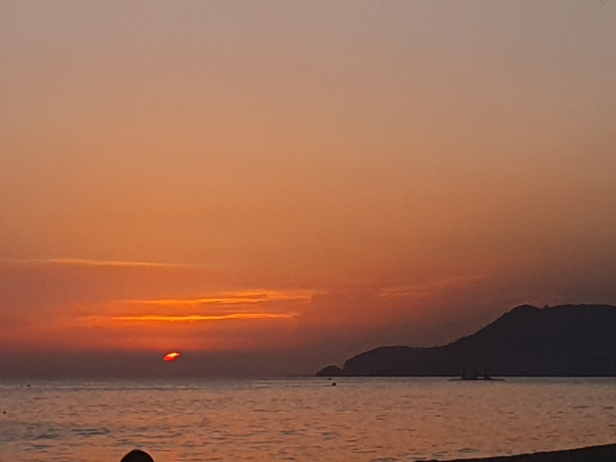 Закат в Алании.