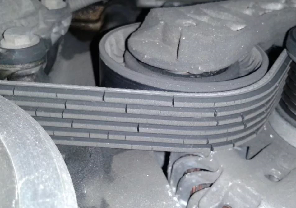 Ремень за 500рублей. Пробег 12.000 км