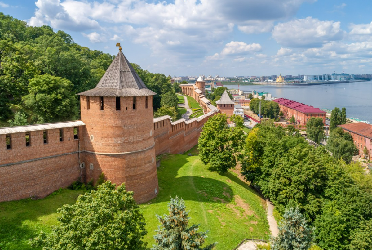 Фото Нижегородского Кремля, г. Нижний Новгород.