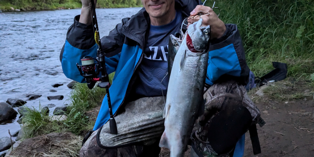 ГОРБУША КАПРИЗНАЯ, но подход к ней есть.