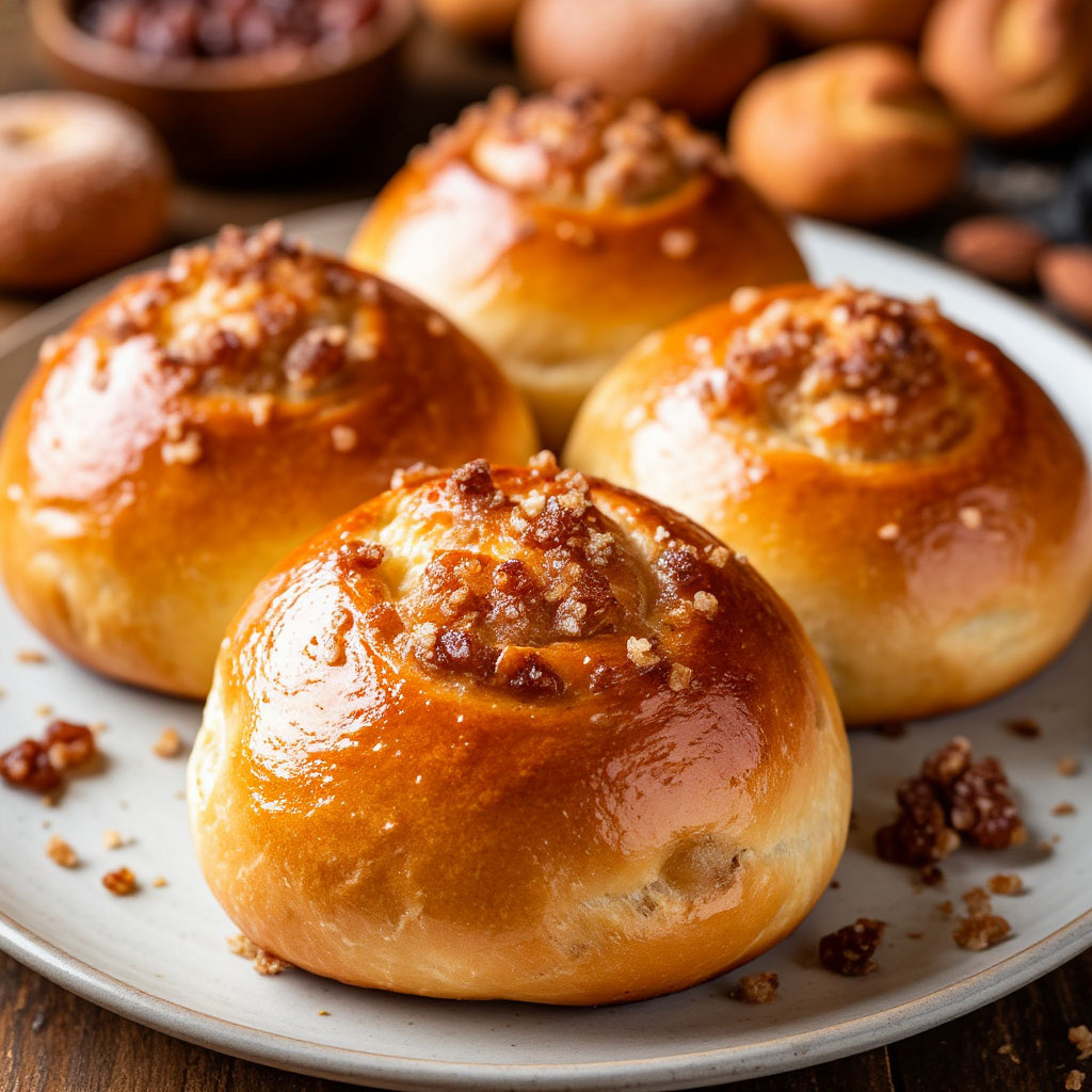 Сдобные булочки