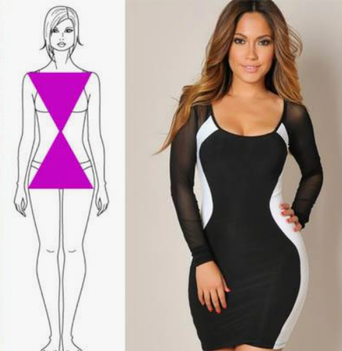 Тип фигуры "песочные часы"