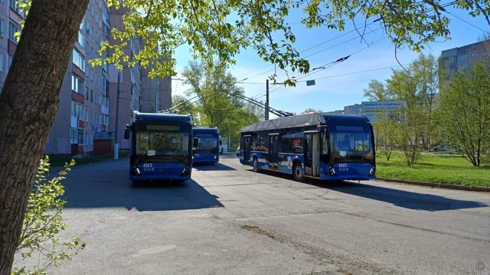    Троллейбусы на обкатке. Источник: barnaul.org