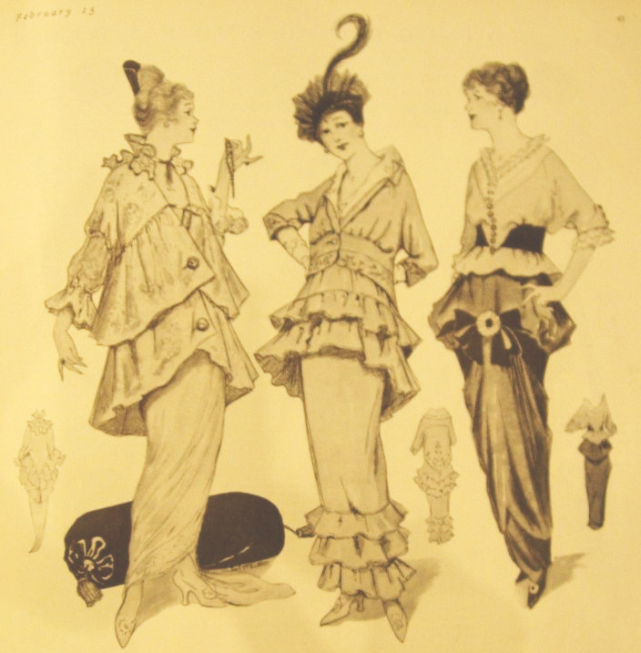 Vogue. Февраль 1914 года